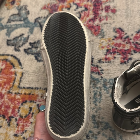 💖💖💖GOLDEN GOOSE WOMEN'S SLIDE CLASSIC - BLACK/NAVY - Picture 7 of 8